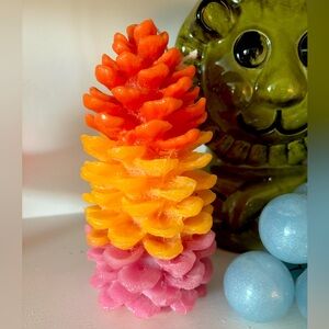 Anthropologie Pinecone Candle Balsam Christmas Tree Candle